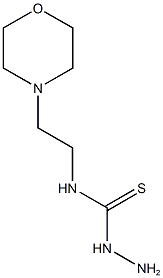 3-amino-1-[2-(morpholin-4-yl)ethyl]thiourea 구조식 이미지