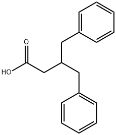 3-benzyl-4-phenylbutanoic acid 구조식 이미지