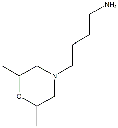 4-(2,6-dimethylmorpholin-4-yl)butan-1-amine 구조식 이미지
