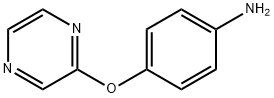 4-(pyrazin-2-yloxy)aniline Structure