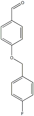 4-[(4-fluorophenyl)methoxy]benzaldehyde Structure