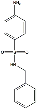 4-amino-N-benzylbenzene-1-sulfonamide 구조식 이미지