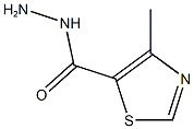 4-methyl-1,3-thiazole-5-carbohydrazide 구조식 이미지