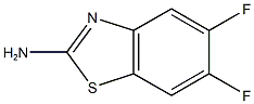 5,6-difluoro-1,3-benzothiazol-2-amine 구조식 이미지