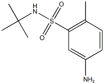 5-amino-N-tert-butyl-2-methylbenzene-1-sulfonamide 구조식 이미지