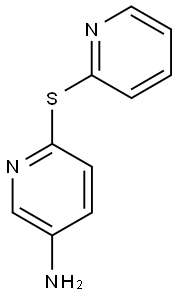 6-(pyridin-2-ylsulfanyl)pyridin-3-amine Structure