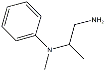 N-(2-amino-1-methylethyl)-N-methyl-N-phenylamine 구조식 이미지