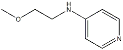 N-(2-methoxyethyl)pyridin-4-amine Structure