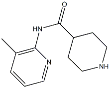 N-(3-methylpyridin-2-yl)piperidine-4-carboxamide Structure