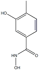 N,3-dihydroxy-4-methylbenzamide Structure
