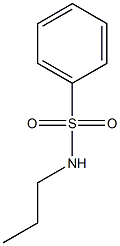 N-Propylbenzenesulfonamide Structure