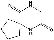 6,9-Diazaspiro[4.5]decane-7,10-dione 구조식 이미지