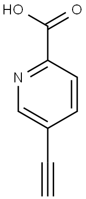 5-Ethynylpyridine-2-carboxylic acid Structure