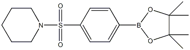 4-(Piperidin-1-ylsulfonyl)phenylboronic acid pinacol ester 구조식 이미지