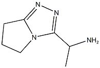 1-(6,7-DIHYDRO-5H-PYRROLO[2,1-C][1,2,4]TRIAZOL-3-YL)ETHANAMINE Structure