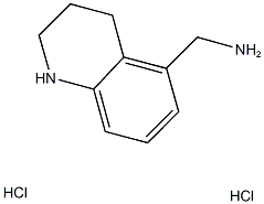 1,2,3,4-TETRAHYDROQUINOLIN-5-YLMETHYLAMINE DIHYDROCHLORIDE 구조식 이미지