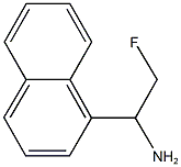 2-FLUORO-1-(1-NAPHTHYL)ETHANAMINE Structure