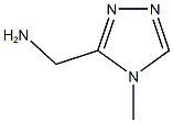 (4-METHYL-4H-1,2,4-TRIAZOL-3-YL)METHYLAMINE Structure