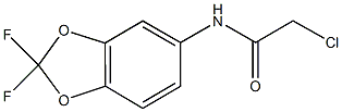 2-Chloro-N-(2,2-difluoro-benzo[1,3]dioxol-5-yl)-acetamide Structure