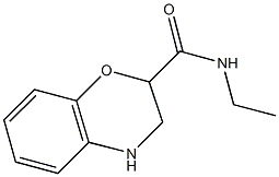 N-ethyl-3,4-dihydro-2H-1,4-benzoxazine-2-carboxamide Structure