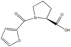 (2S)-1-(2-furoyl)pyrrolidine-2-carboxylic acid Structure