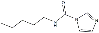 N-pentyl-1H-imidazole-1-carboxamide 구조식 이미지