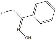 (1E)-2-fluoro-1-phenylethanone oxime Structure