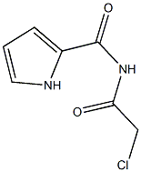 N-(2-chloroacetyl)-1H-pyrrole-2-carboxamide 구조식 이미지