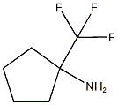 1-(trifluoromethyl)cyclopentanamine 구조식 이미지