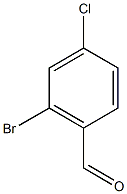 2-Bromo-4-chlorobenzaldehyde 구조식 이미지