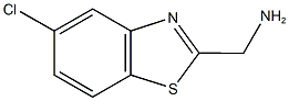 (5-chloro-1,3-benzothiazol-2-yl)methanamine Structure