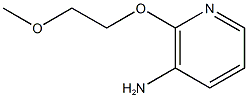 2-(2-methoxyethoxy)pyridin-3-amine 구조식 이미지