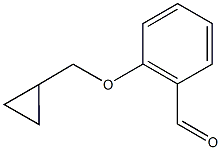 2-(cyclopropylmethoxy)benzaldehyde 구조식 이미지