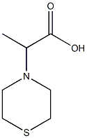 2-(thiomorpholin-4-yl)propanoic acid 구조식 이미지