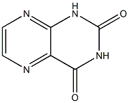 2,3,4,8-tetrahydropteridine-2,4-dione Structure