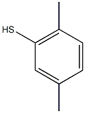 2,5-dimethylbenzene-1-thiol 구조식 이미지