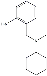 2-{[cyclohexyl(methyl)amino]methyl}aniline Structure
