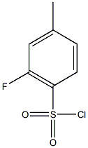 2-fluoro-4-methylbenzene-1-sulfonyl chloride Structure