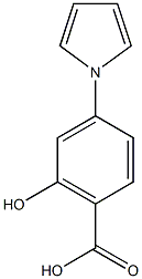 2-hydroxy-4-(1H-pyrrol-1-yl)benzoic acid 구조식 이미지