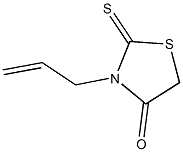 3-(prop-2-en-1-yl)-2-sulfanylidene-1,3-thiazolidin-4-one Structure