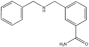 3-[(benzylamino)methyl]benzamide Structure