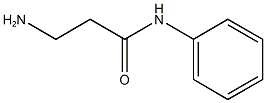 3-amino-N-phenylpropanamide 구조식 이미지