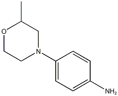 4-(2-methylmorpholin-4-yl)aniline 구조식 이미지