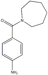 4-(azepan-1-ylcarbonyl)aniline 구조식 이미지