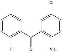 4-chloro-2-[(2-fluorophenyl)carbonyl]aniline 구조식 이미지