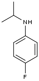 4-fluoro-N-(propan-2-yl)aniline Structure