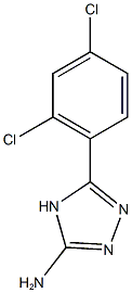 5-(2,4-dichlorophenyl)-4H-1,2,4-triazol-3-amine 구조식 이미지