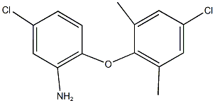 5-chloro-2-(4-chloro-2,6-dimethylphenoxy)aniline 구조식 이미지