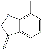 7-methyl-2,3-dihydro-1-benzofuran-3-one Structure