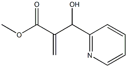 methyl 2-[hydroxy(pyridin-2-yl)methyl]prop-2-enoate Structure